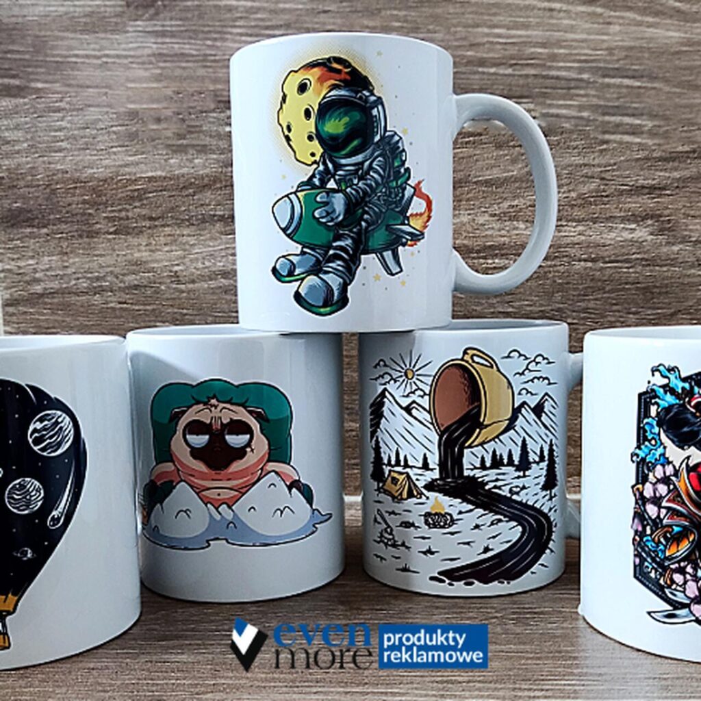 Kubki z własnym nadrukiem